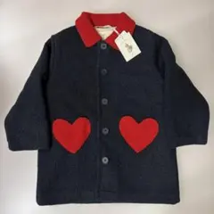 【新品・未使用】コンゲススロイド　ハート　コート　5-6y