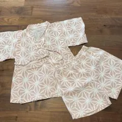 petit main 甚平 110 サイズ　ピンク