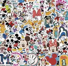 ディズニーキャラクターシールセット　50枚