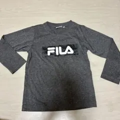 FILA 長袖 ロンTグレー 130cm