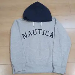 NAUTICA パーカー グレー