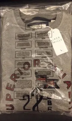 ★新品未使用★ 英国ブランドJACK WILLS グレー トレーナー XL