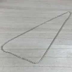 L630 silver925 サークルパーツ ネックレスチェーン - メルカリ