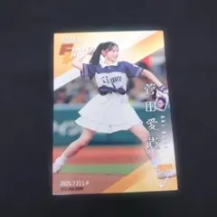 2025 BBM fusion 菅田愛貴 始球式カード