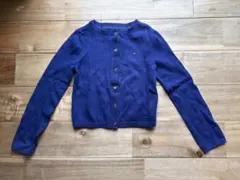 TOMMY HILFIGER ネイビー カーディガン 6-7T
