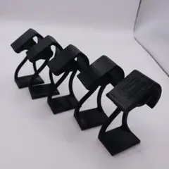 (匿名配送)ウォッチスタンドセット(黒)