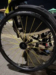 SPINERGY 車椅子用ホイール イエロー スポーク - メルカリ