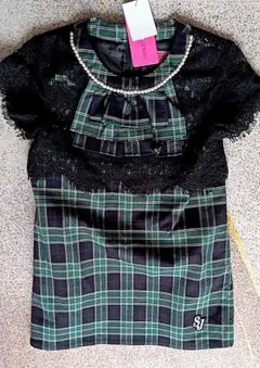 ジェニィ　チェックタイトワンピース 120 美品　入学式　冠婚葬祭