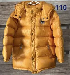 ミキハウス ダウンコート イエロー 110