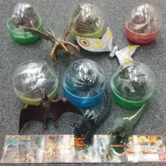 ゴジラ5 HGシリーズ [BANDAI:ガシャポン] 全6種コンプセット