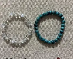 ☆天然石の入ったブレスレット 2つまとめ売り☆ 【新品未使用 】