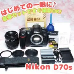Nikon D70s CCD搭載 高画質 一眼レフ 結婚式 風景 初心者 カメラのサムネイル