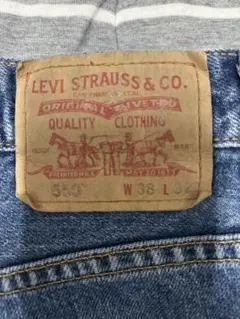 Levi's リーバイス550 デニムパンツ W38 L32 太め