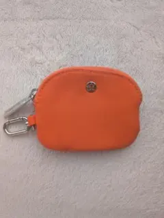 lululemon ルルレモン コインケース オレンジ