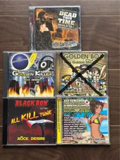 Rock desire(ロックデザイアー)mix CD 4枚まとめ売り レゲエ