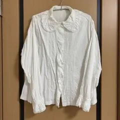 美品】ゴートゥーハリウッド シーチングフリルブラウス 02 - メルカリ