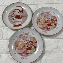 【値段交渉可】ペコちゃん クリスマスプレート 1991〜2008年 不二家ペコちゃん 1991-2000 クリスマス限定プレート｜Yahoo