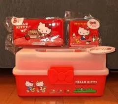 ハローキティ 3COINS コ ツールボックス ジップロック リップチャーム