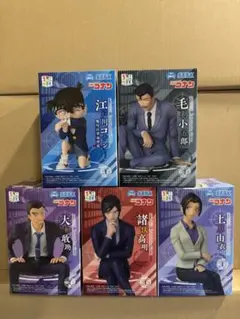 【即購入OK⭕️】名探偵コナン ちょこのせ プレミアムフィギュア まとめ売り 中古】【未開封】【6体セット】「名探偵コナン」 ちょこのせ