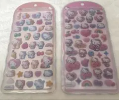 コットンパフィーシール キティ セット