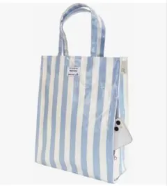 ROOTOTE ストライプ トートバッグ(青×白)のサムネイル