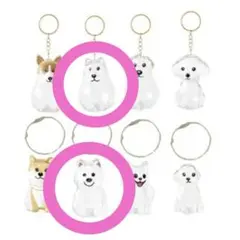 2個のみ ウェスティ メモリアルグッズ 犬の毛 けだまだま うちのこけだまだま