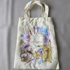ポケモン　トートバッグ＆ポーチコレクション　トートバッグA ピカチュウ　イーブイ