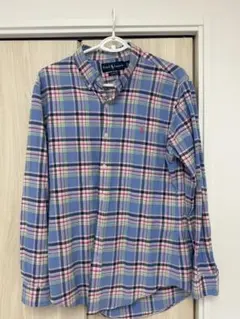 【美品】Ralph Lauren チェックシャツ SLIM FIT Lサイズのサムネイル