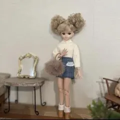 4565 22cmドール服 ハンドメイド　３点セット