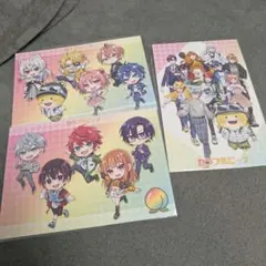 3枚 カラフルピーチ ウィンター フェア ポストカード 特典 集合