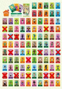 どうぶつの森　あつ森　amiiboカード　1弾　87/100枚　まとめ売り