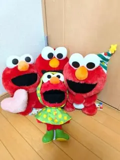 セサミストリート エルモ ぬいぐるみ まとめ売り