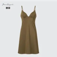 【新品未使用】UNIQLO マメクロゴウチ エアリズムブランジブラスリップ M