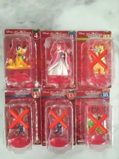 【バラ売り可】ディズニーハッピーくじクリスマスオーナメント 2025　2体セット