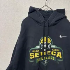 ナイキ　パーカー　チーム　ロゴ　プリント　アメリカ古着　L 3263