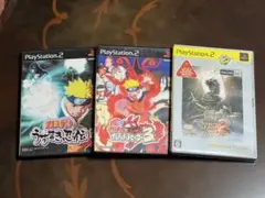 PS2用ソフト3本セット