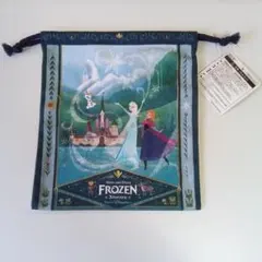 ディズニーシー　ファンタジースプリングス　きんちゃく　巾着　アナと雪の女王