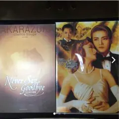 宝塚 パンフレットとクリアファイル 和央ようか（ある愛の軌跡のクリアファイル)