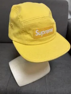 Supreme 黄色　イエローキャップ　ストリート　MADE in USA