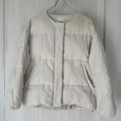 Té chichi アイボリーダウンジャケット