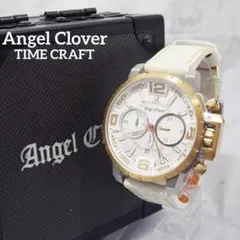 美品 箱付 エンジェルクローバー タイムクラフト クロノグラフ 新品電池のサムネイル