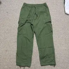 グリーン ワークパンツ