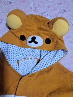 サンエックス　リラックマ着ぐるみパジャマ　ルームウェア　フリーサイズ