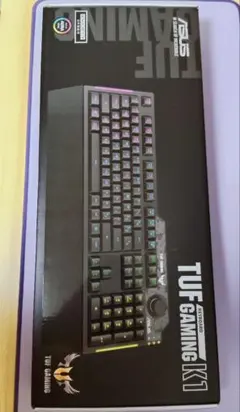 ASUS TUF Gaming K1 ゲーミングキーボード 本体のサムネイル