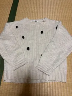branshes セーター アイボリー Lサイズ