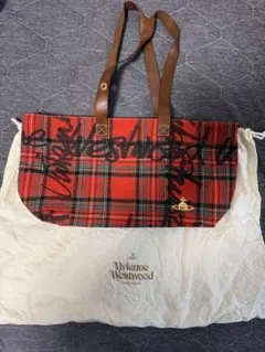 Vivienne Westwood タータンチェック トートバッグのサムネイル