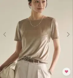 アニュアンス　トリアセベロアカットTシャツのサムネイル