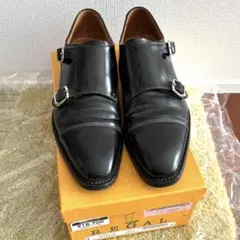REGAL メンズ　黒の革シューズ
