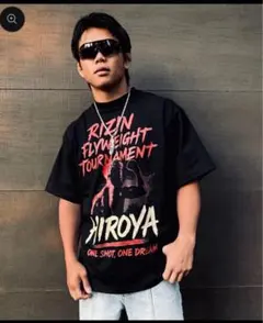 【激レア】完売！限定品！超RIZIN ヒロヤ 応援Tシャツ　戦闘服！M