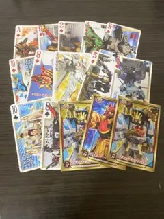 ゴジュウジャー トランプ ステッカー